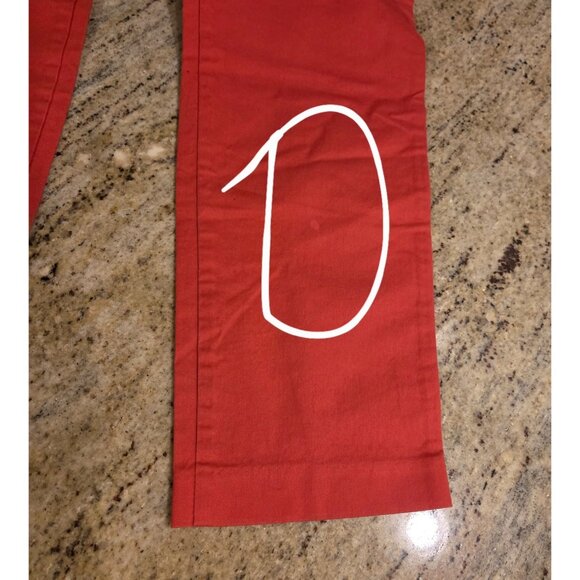 Lot of 2 Old Navy Size 12 Salmon Color Pepper Tamarind Pixie Chino - Picture 6 of 16